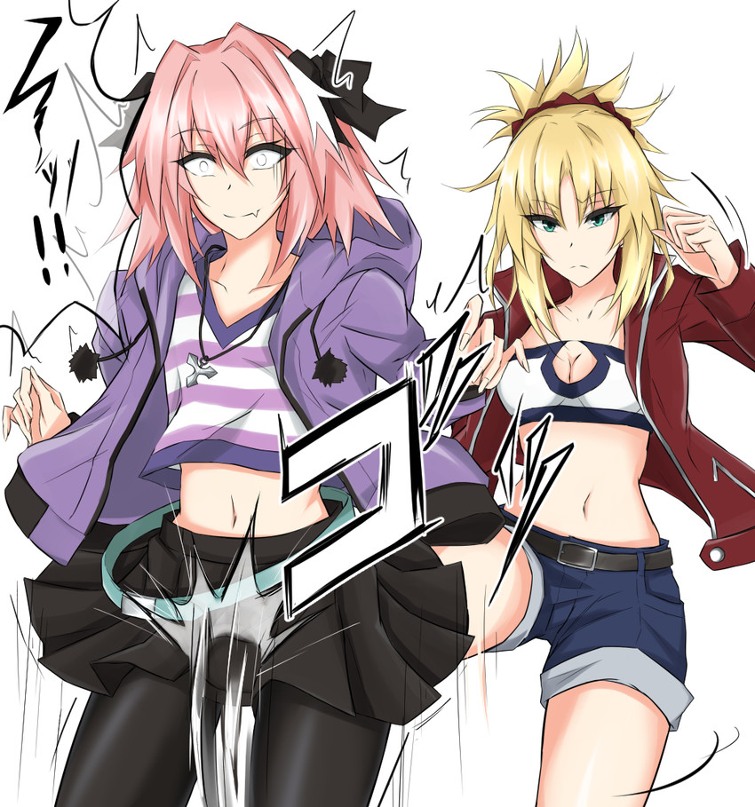 astolfo_mordred_and_mordred_fate_grand_order_and_fate_series_drawn_by_piro_...