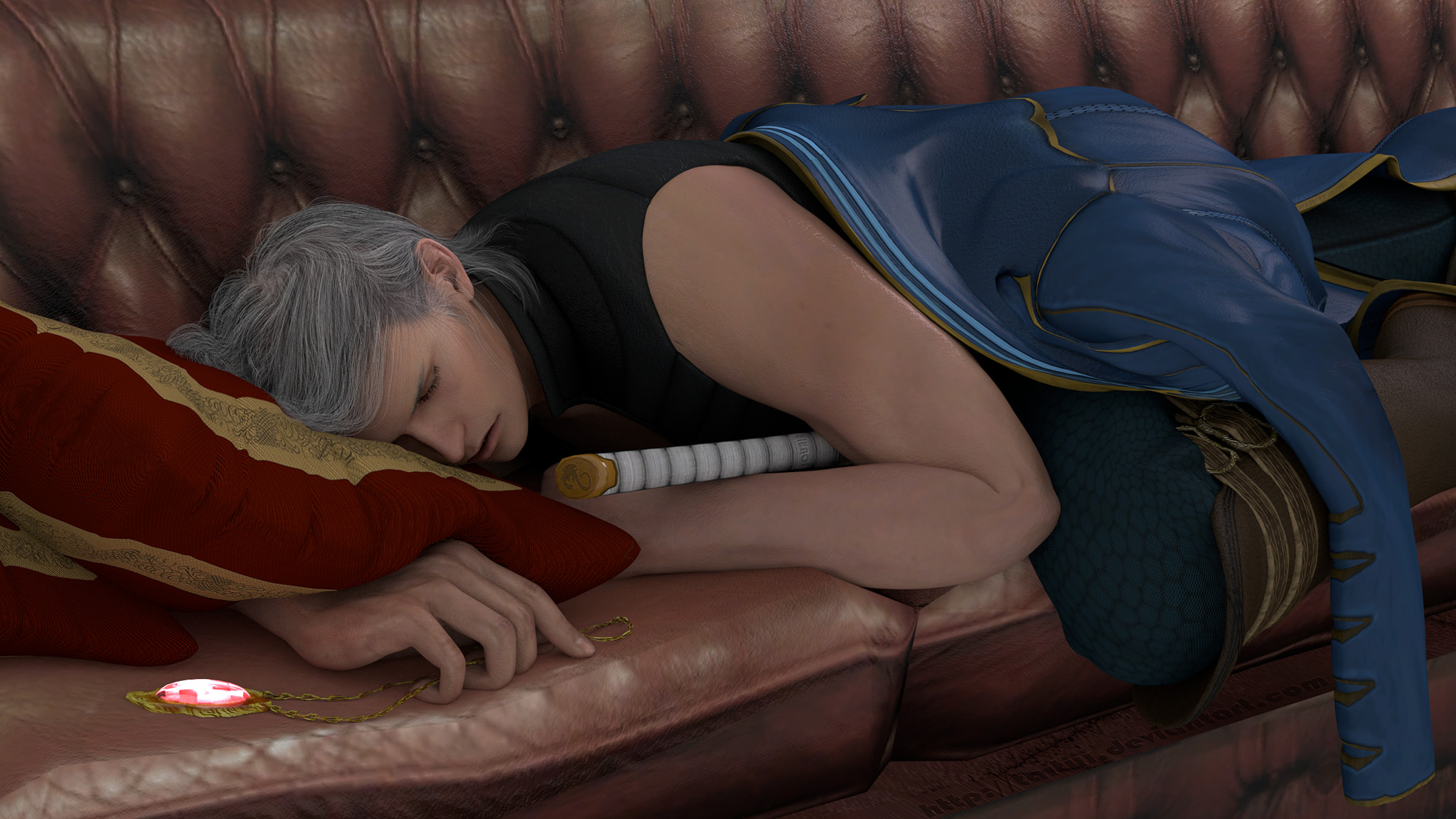 Devil May Cry Vergil Sleep