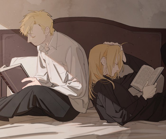 edward_elric_and_alphonse_heiderich_fullmetal_alchemist_and_1_more_drawn_by...