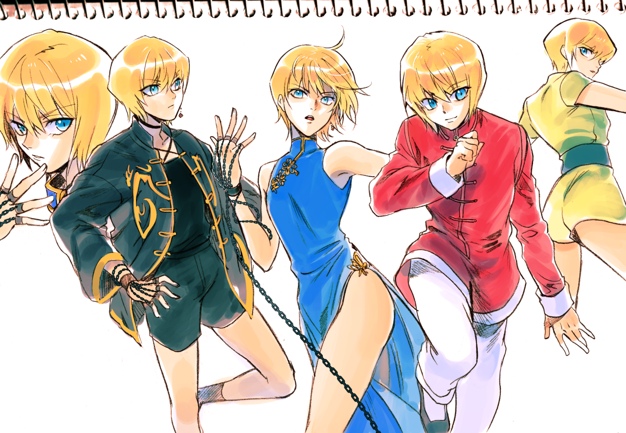 Kurapika from HxH will always be the cutest to me, not just in... 