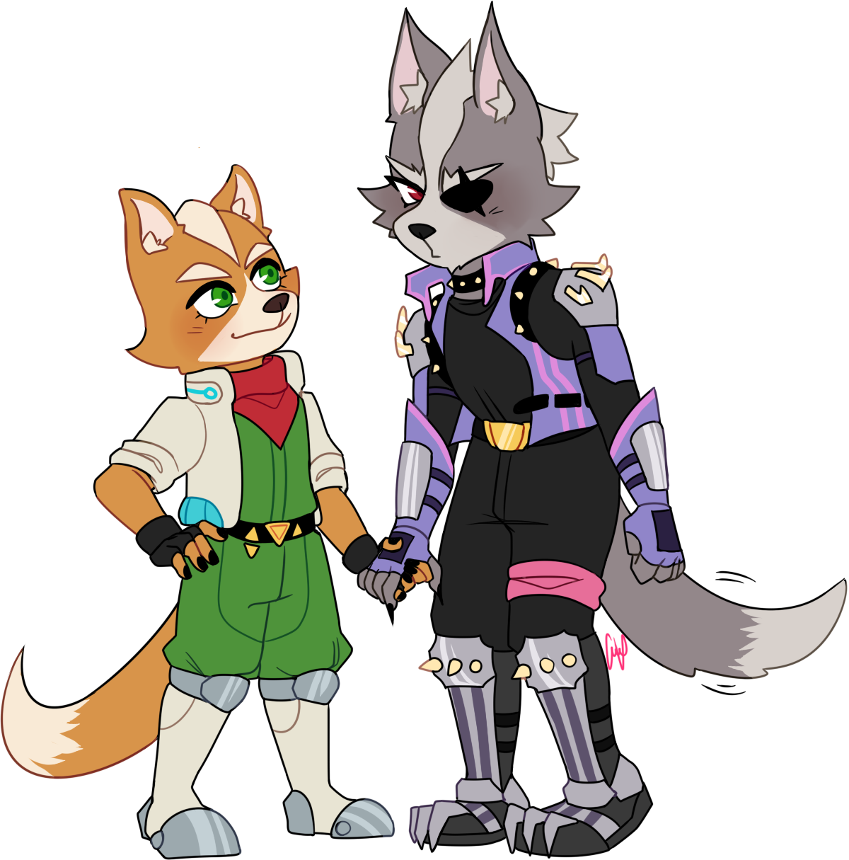 Fox McCloud/Wolf O'Donnell.