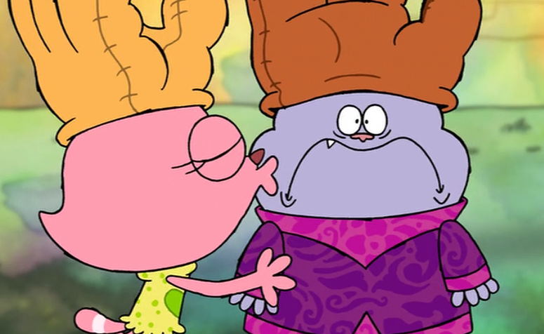 I never got why she was in love with Chowder of all... 