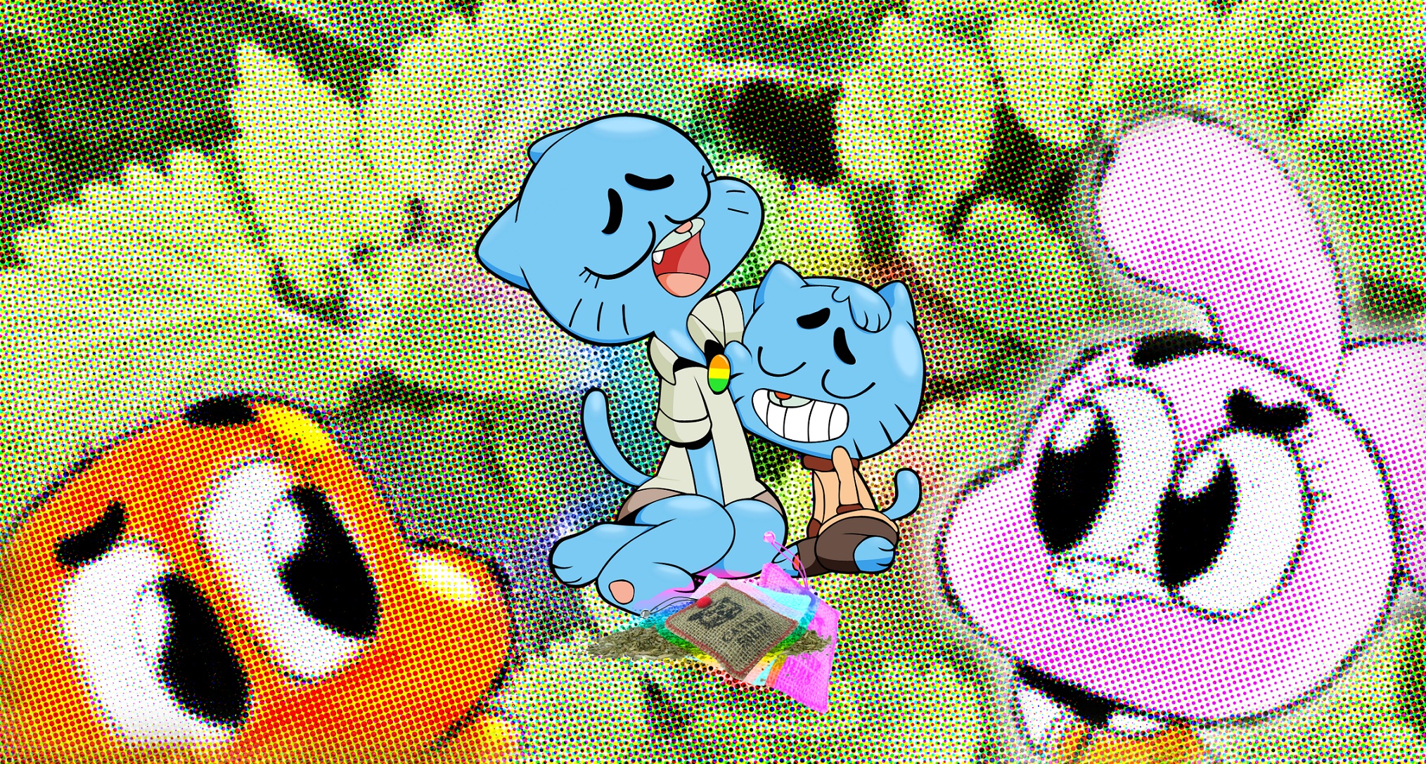 Is there catnip in Gumball's world? 