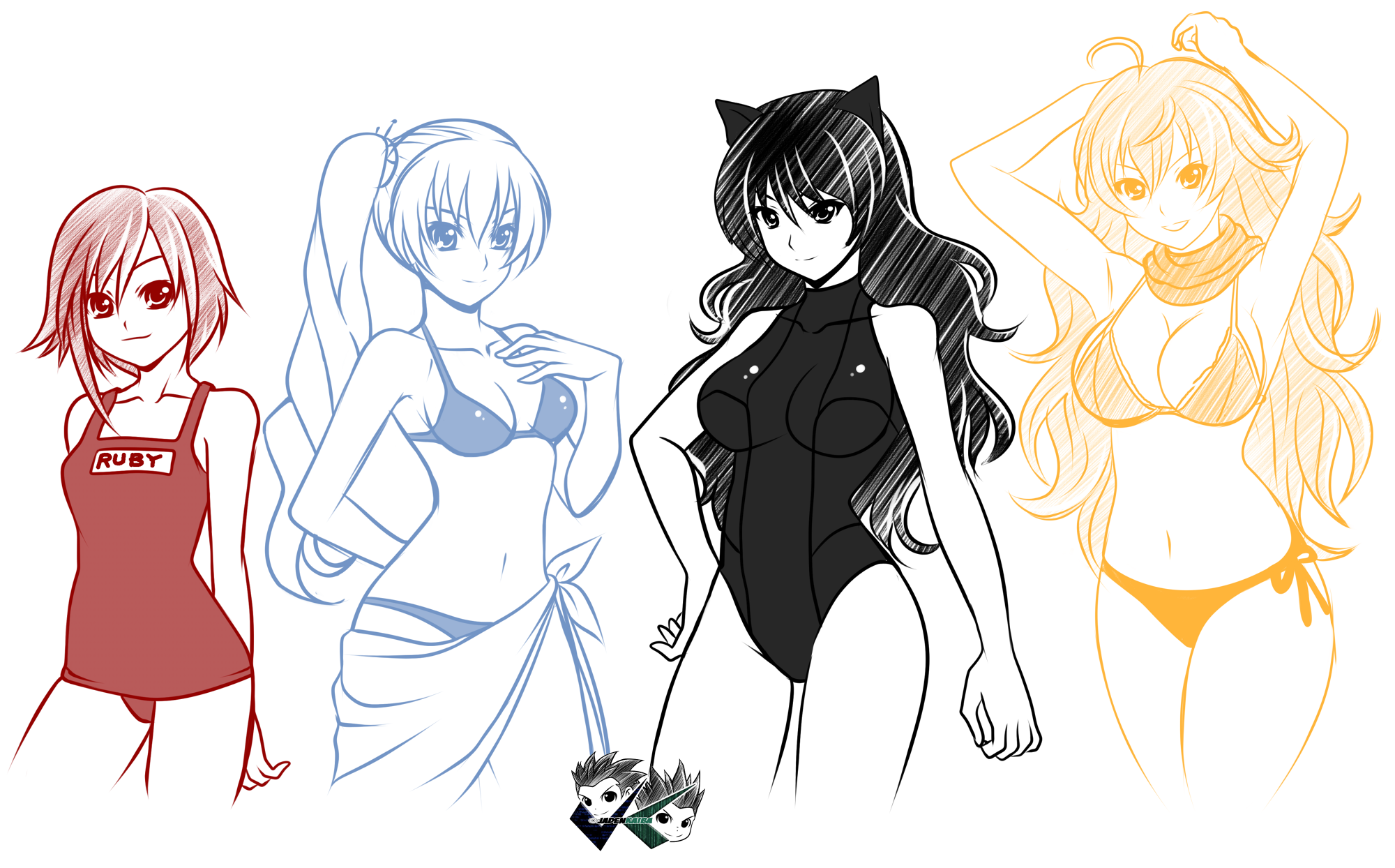 RWBY Swimsuits.png.