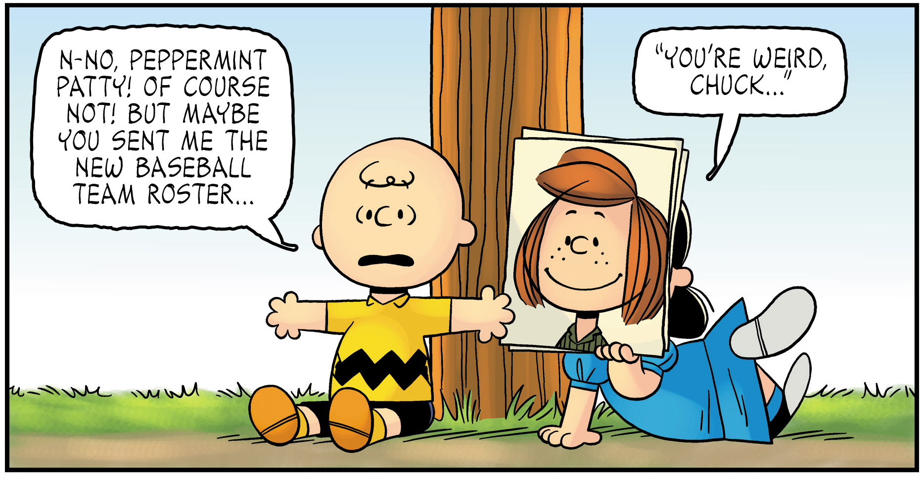 why the fuck they think peppermint patty is gay? 
