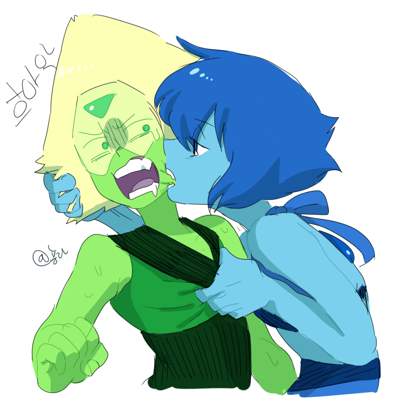 Post Lapis being a dick to Peri. 