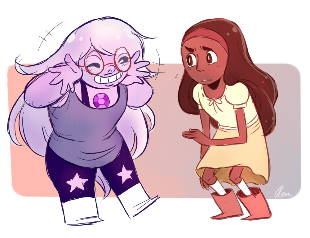 I hate how connie is a better team member than amethyst. 