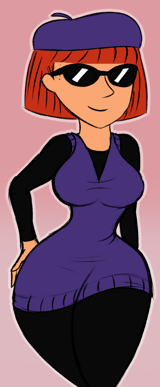 Requesting a busty Judy Funnie from Doug being dramatic about her tits. 