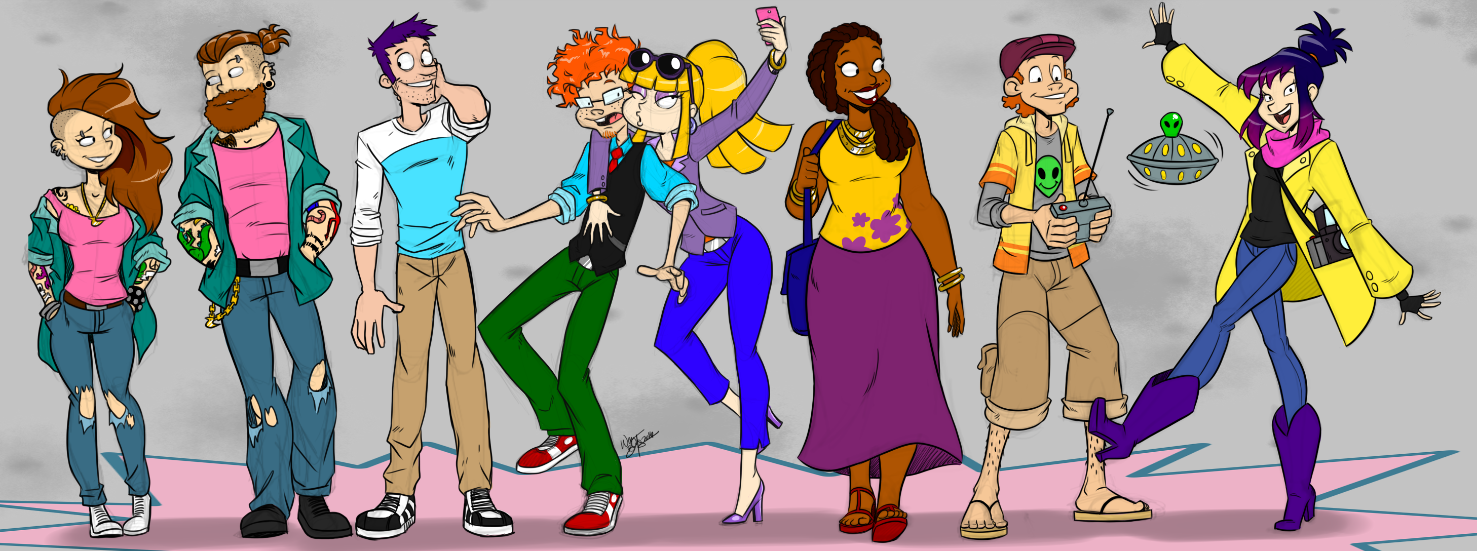 rugrats adults hipsters.png.
