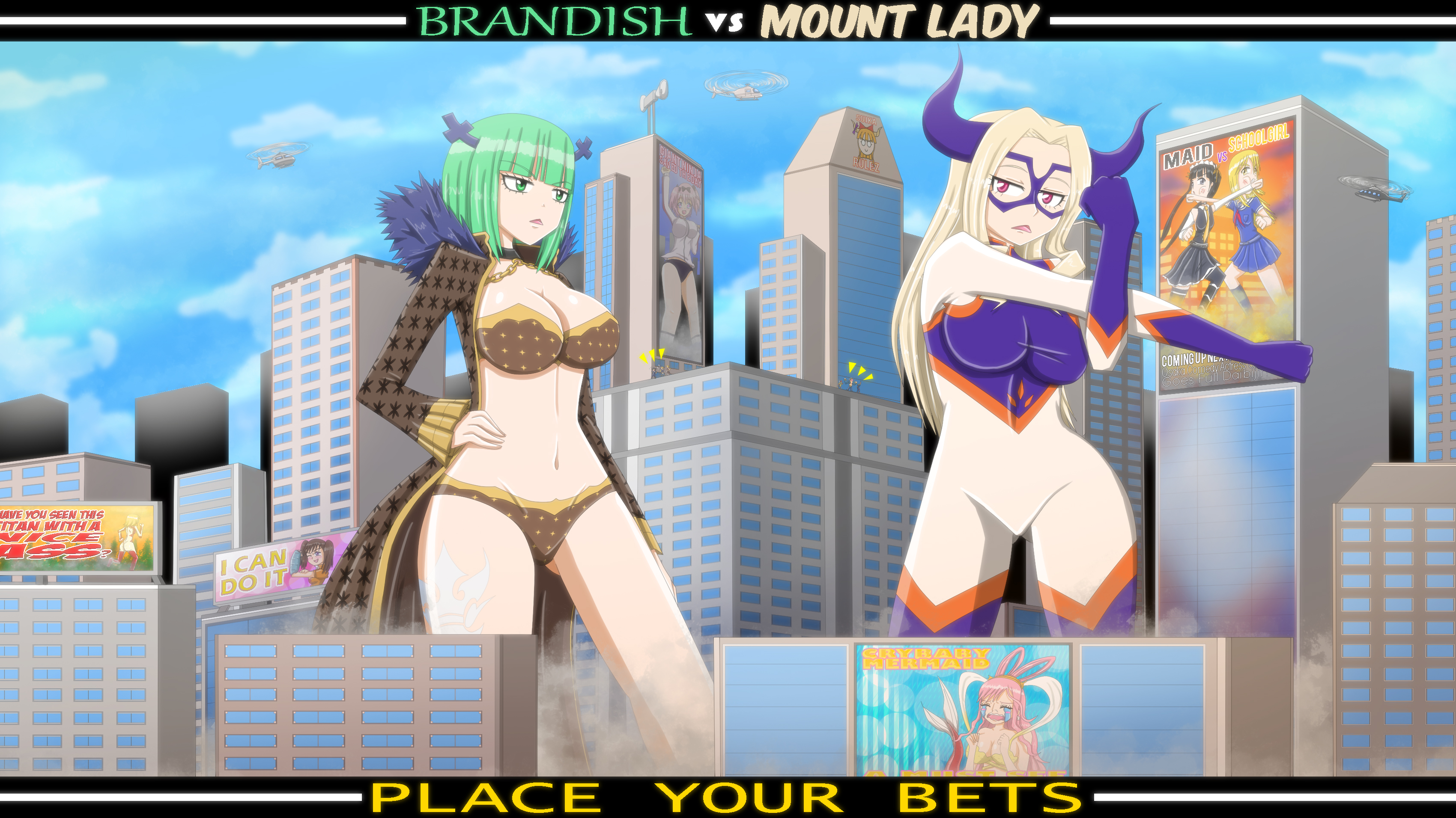 Brandish VS Mount Lady.jpg. 