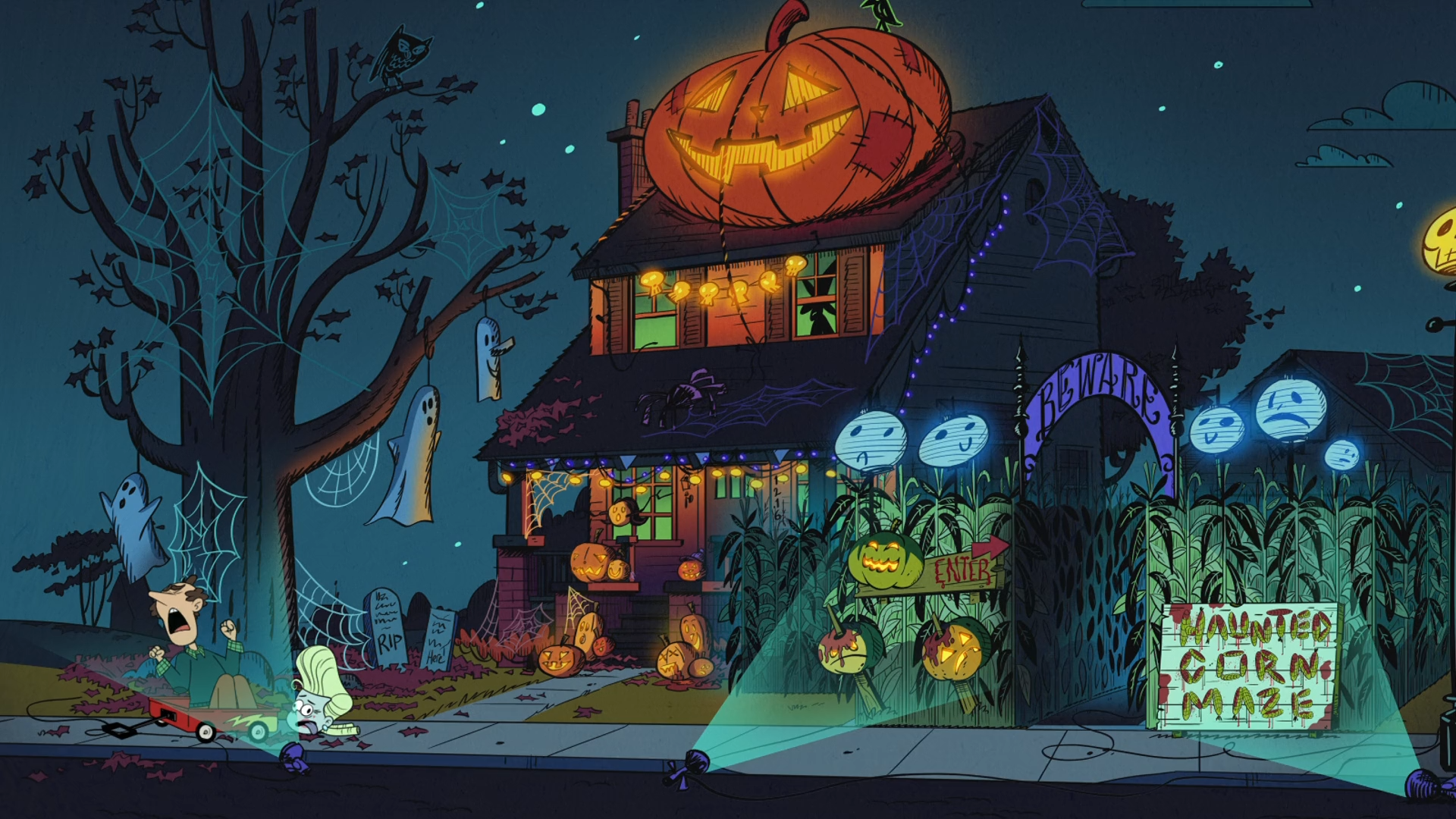 The Loud House "Tricked" Halloween Special.