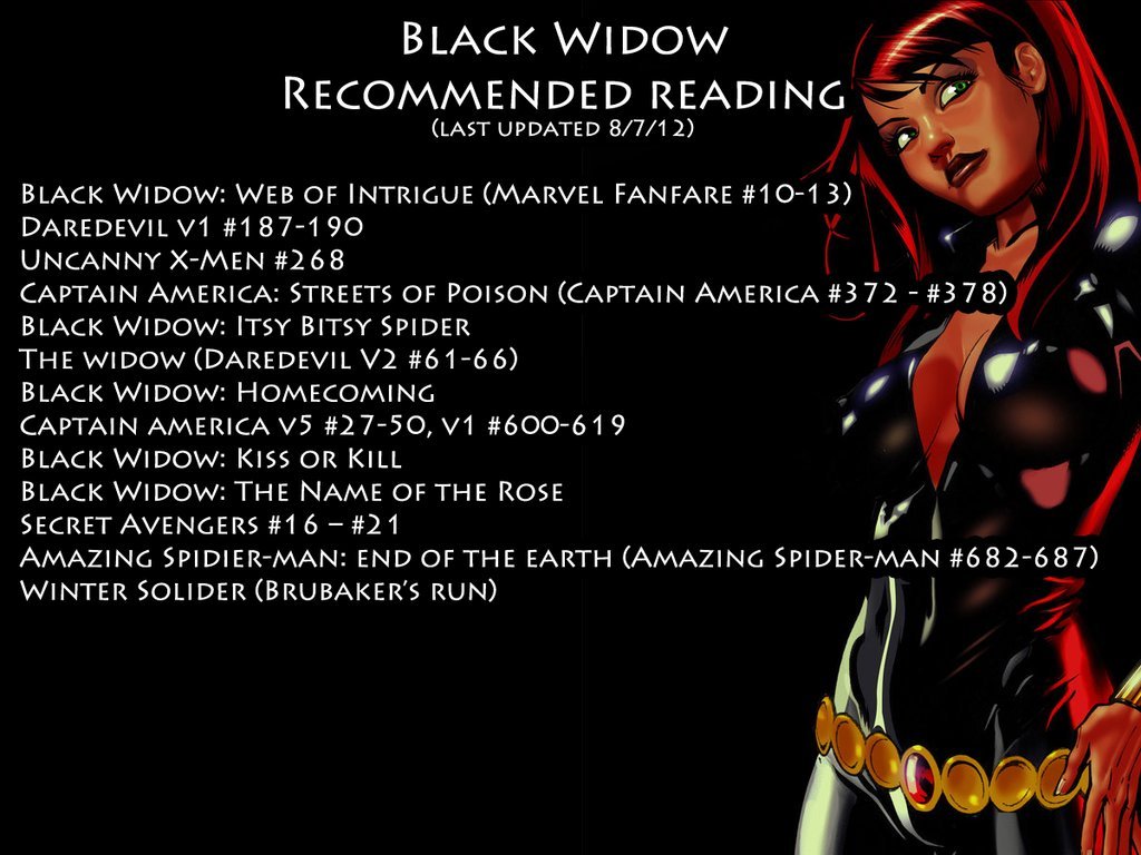 Black Widow Thread! 