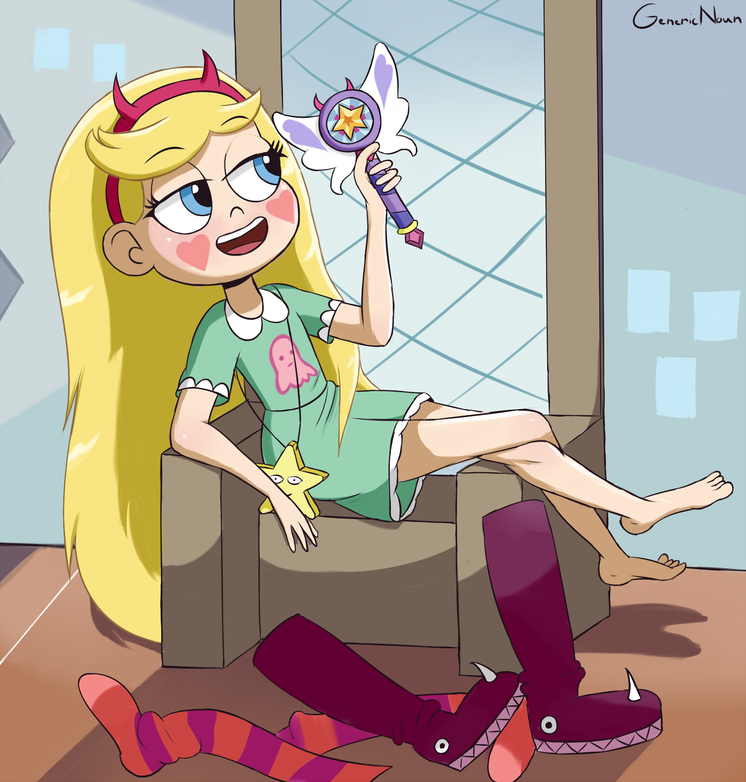 Star vs. HER MOTHER'S DEATH.