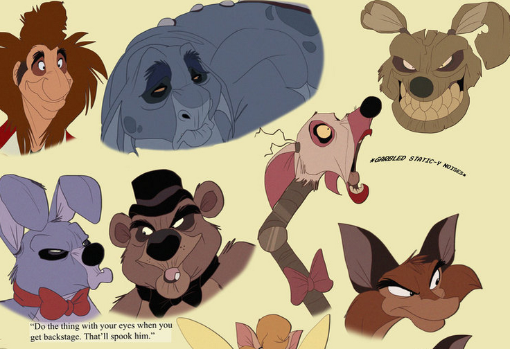 The only Don Bluth style that I liked was the Land Before Time... 