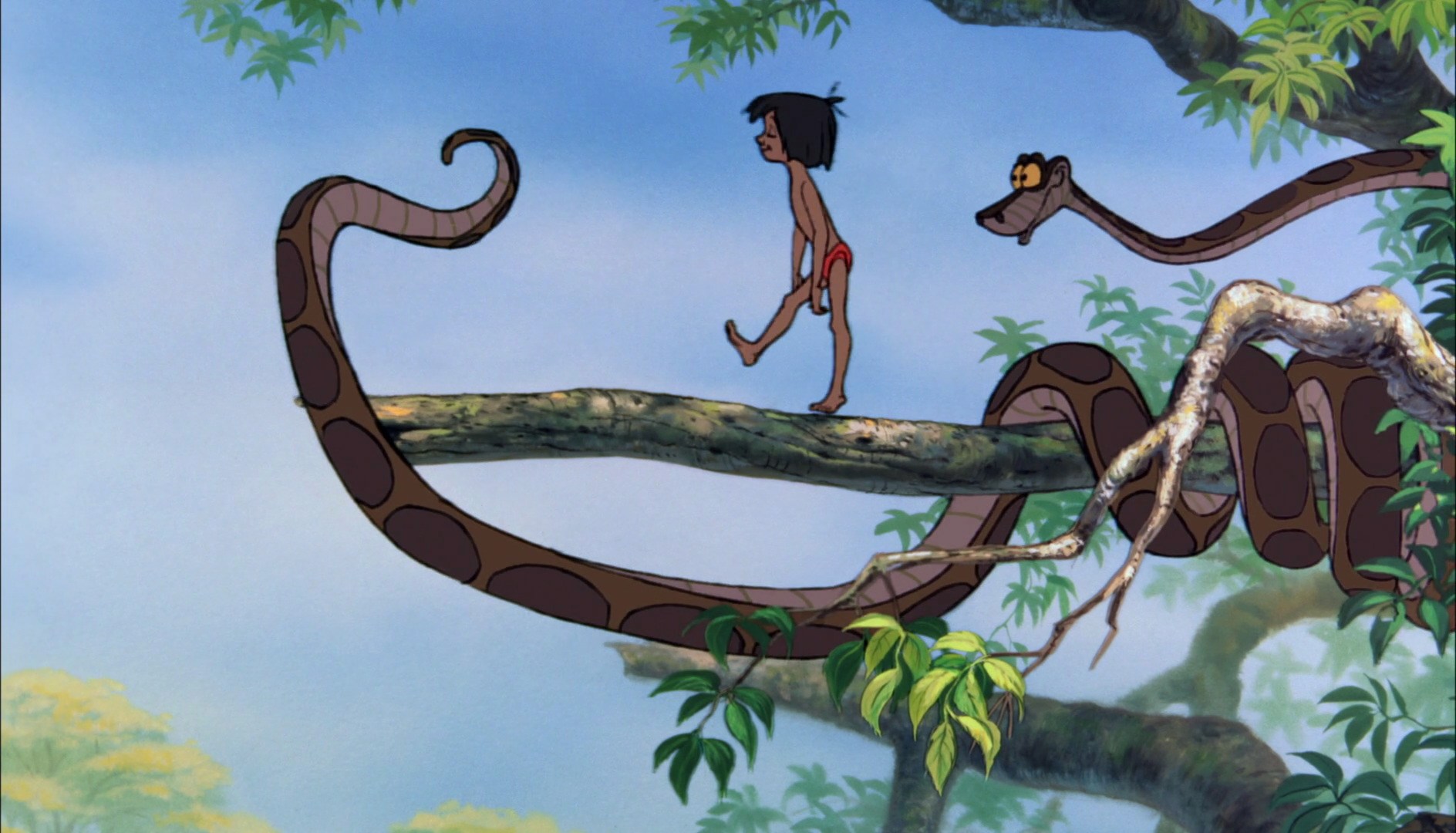 Маугли 1967. The Jungle book Mowgli Wedgie.