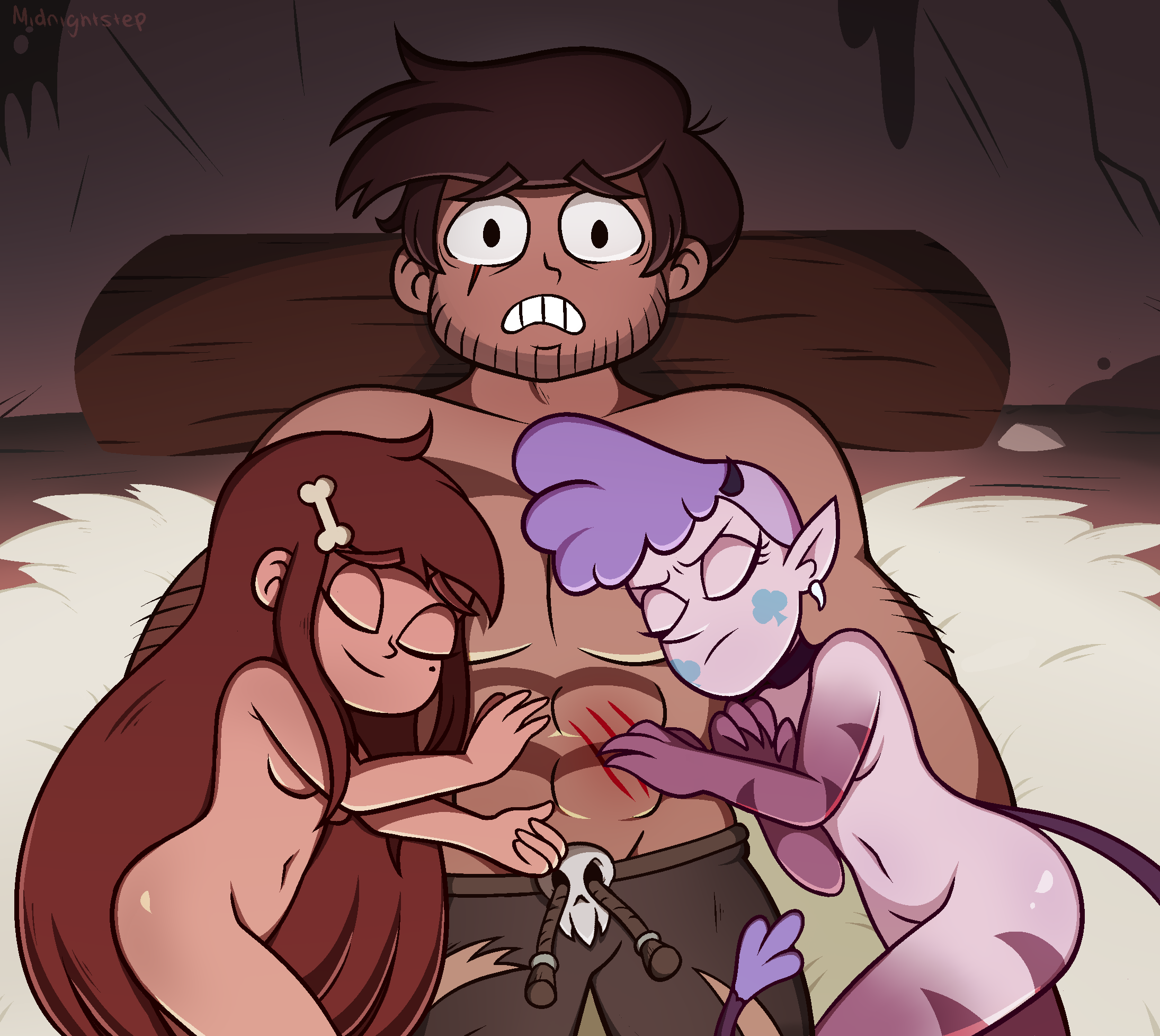 Marco Vs the Forces of His Harem.