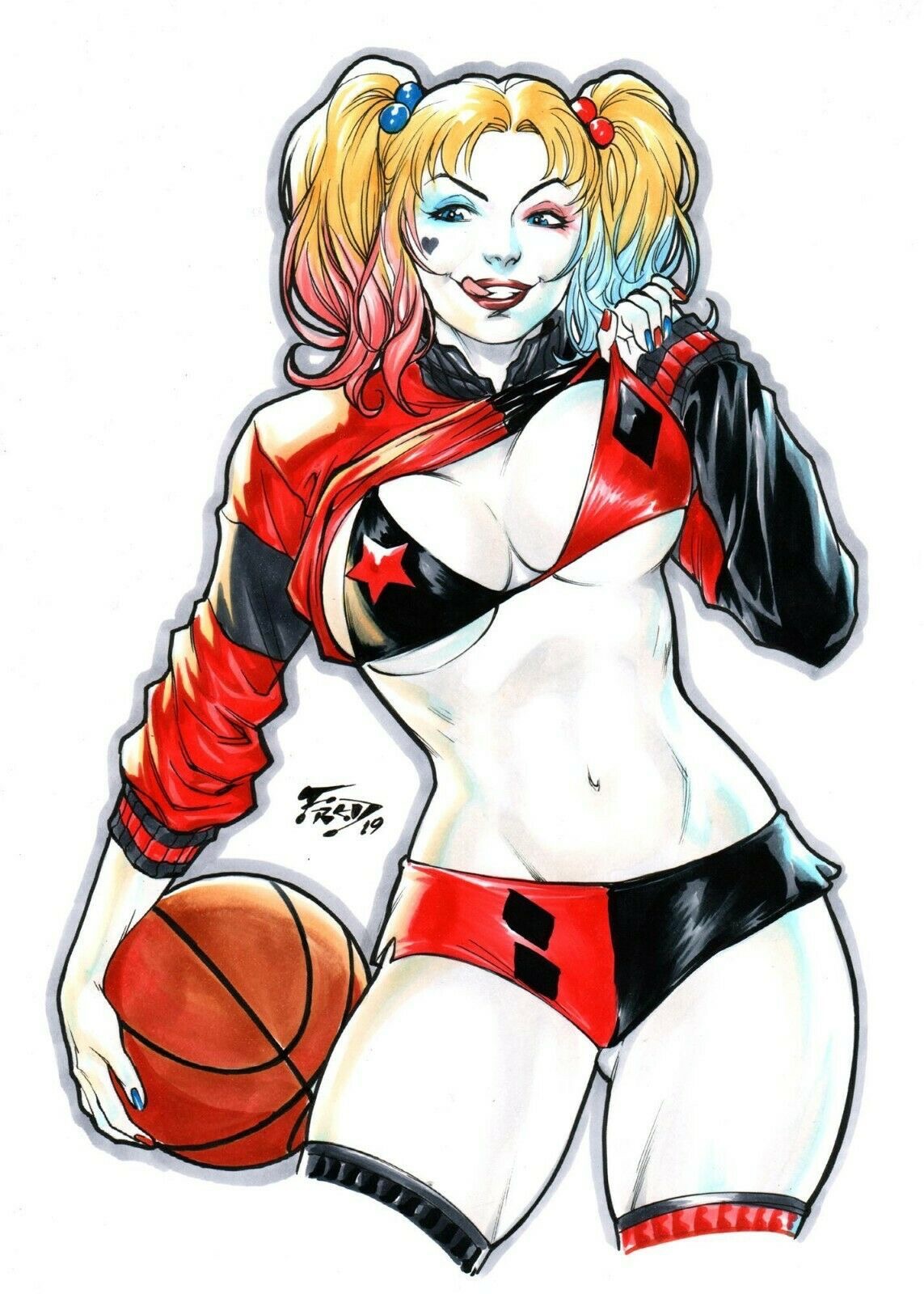 The less Harley wears, the better. 