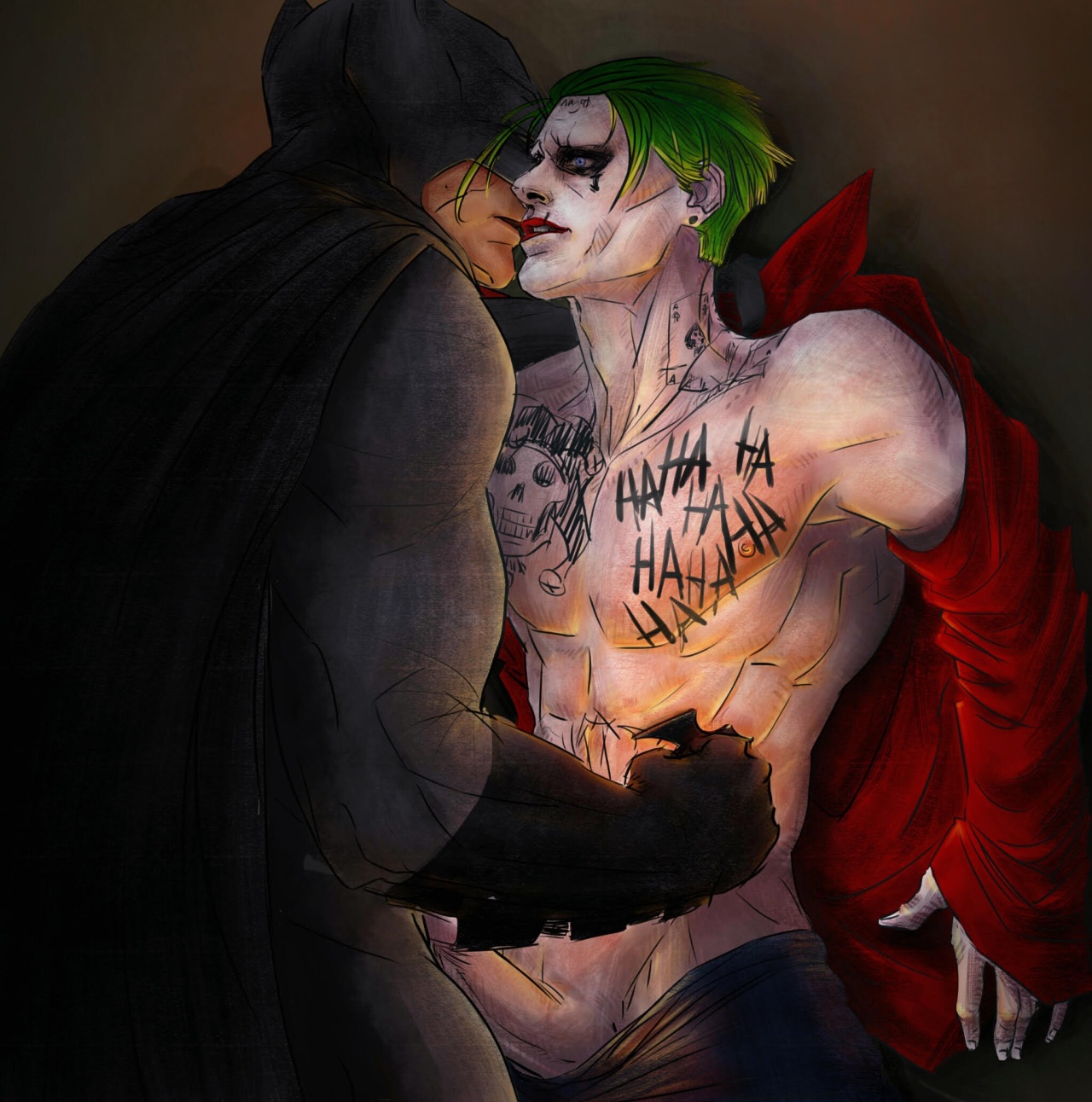 1974545 - Batman Batman(series) Bruce_Wayne DC Joker Suicide_Squad thedeser...
