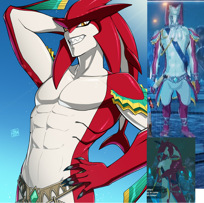 Request for a humanized Prince Sidon doesn't have to be lewd Reference...