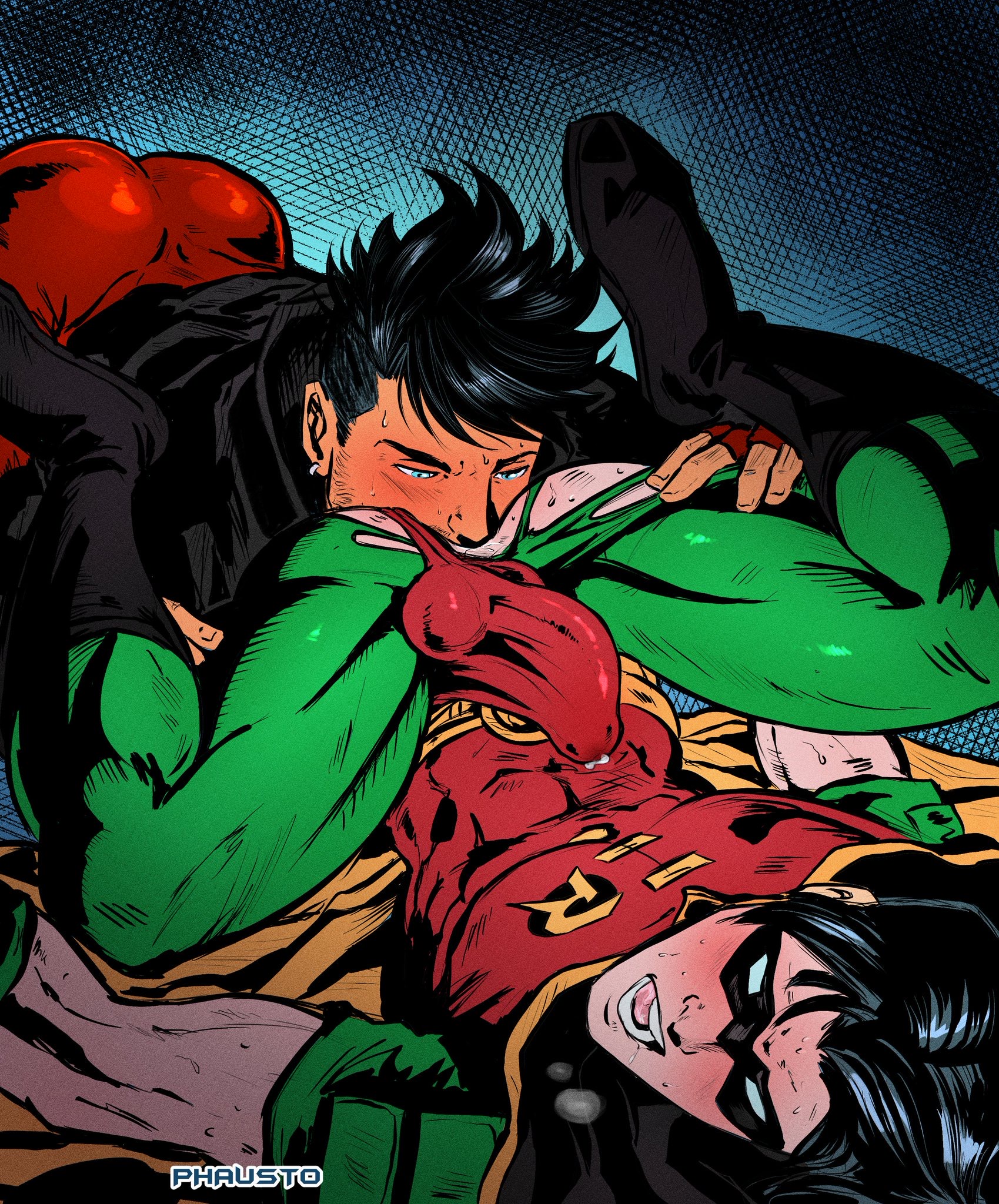 3327100 - Batman(series) Conner_Kent DC Phausto Robin Superboy Superman