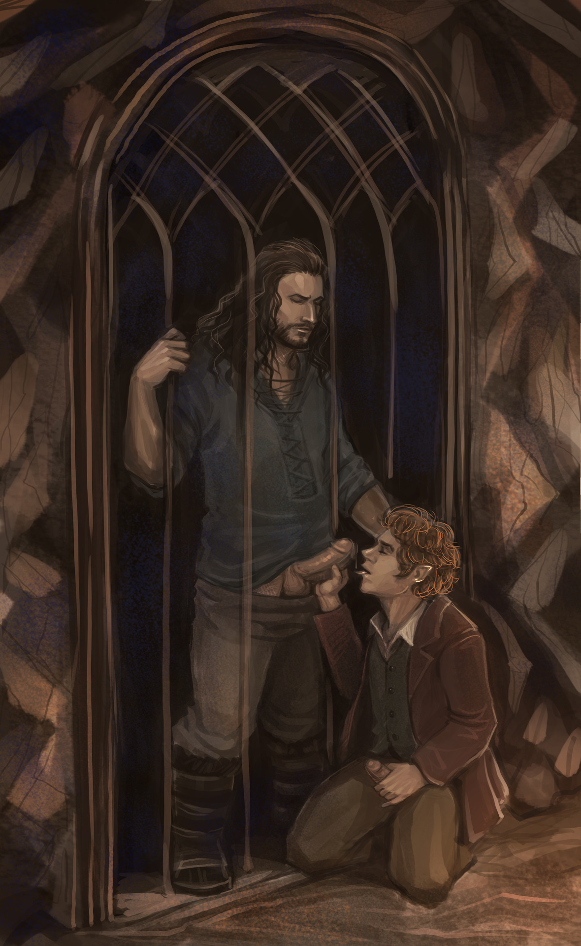 1344335 - Bilbo_Baggins Dwarf Halfling The_Hobbit maXKennedy thorin_oakensh...