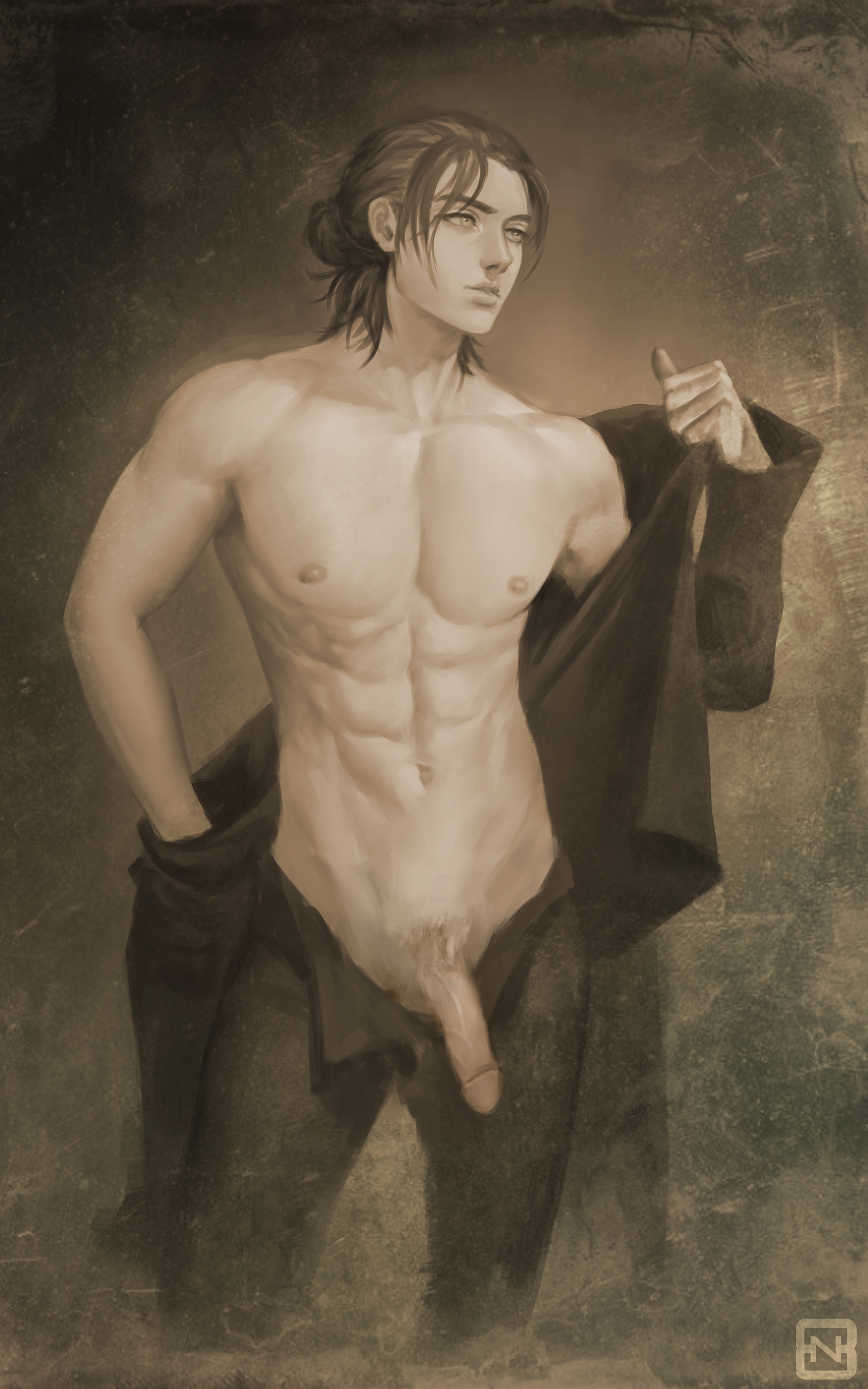 Eren yeager naked figure uncensored - 🧡 The Big ImageBoard (TBIB) - black ...